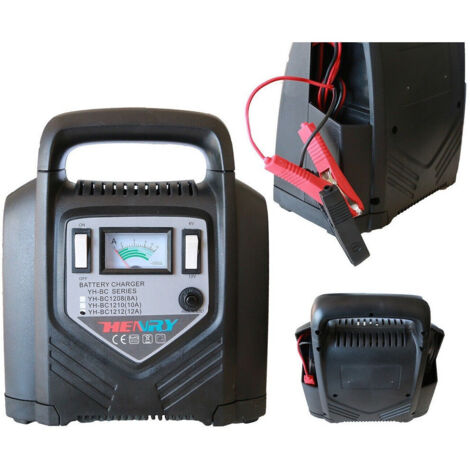 Trade Shop - CARICABATTERIA AUTO 12V MOTO 6V CARICA BATTERIE 12A ACCESORIEN 6V 12V BC-1212 - (1/5)