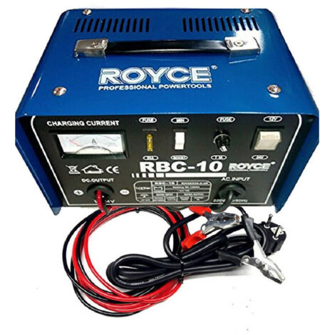 Trade Shop - BATTERIELADEGERÄT 12-24 V 10 A AUTO MOTORRAD WOHNMOBIL BOOT TRAGBARES BATTERIELADEGERÄT - (1/2)