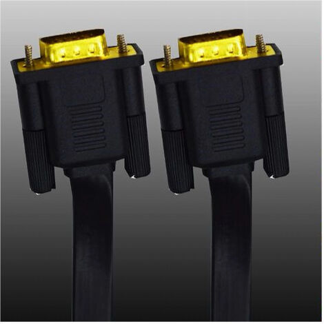 Trade Shop - VGA-VGA-MONITORKABEL MÄNNLICH-MÄNNLICH STANDARD 15-POLIG 10 METER MAXTECH VGA-VA10M - (1/2)