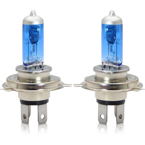Trade Shop - AUTOBIRNE NACHTLICHT H4 KALTLICHT 12V 60/55W MAXTECH H4-BL001 -