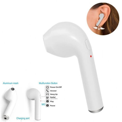 Trade Shop - HBQ-I7R BLUETOOTH V4.1 + EDR EINZELNER OHRHÖRER FÜR ANDROID IOS SPORTKOPFHÖRER - (1/5)