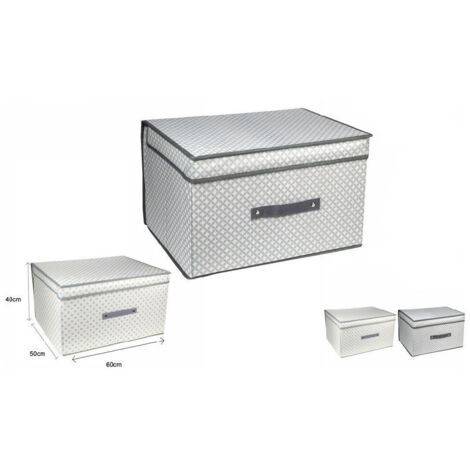 Trade Shop - BOX PLATZSPARBOX ALL-IN-ONE CONTAINER KLEIDERSCHRANK ORGANIZER 60X50X40CM 53030 -