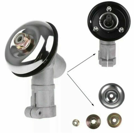 COPPIA CONICA TESTINA PER DECESPUGLIATORE UNIVERSALE 28 MM X 9 - Foto 10