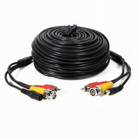 Trade Shop - VERLÄNGERUNGSKABEL KAMERA BNC AUDIO VIDEO VIDEOÜBERWACHUNG 10MT CV-TEL002 MAXTECH - (1/2)