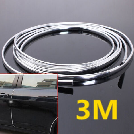 Trade Shop - CHROMPROFIL KLEBEBAND AUTO CAMPER KLEBER 15 METER 8mm WASSERDICHT - (1/3)