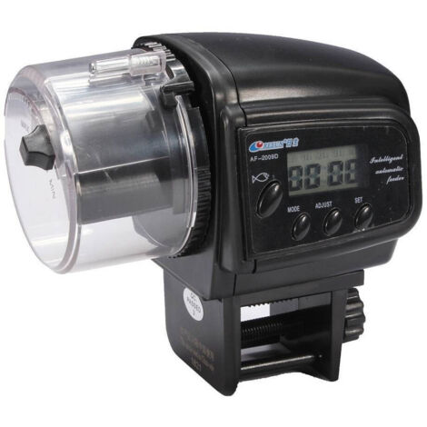 Automatischer Fischfutterspender Von Lychee - USB-ladbar Mit LCD-Display