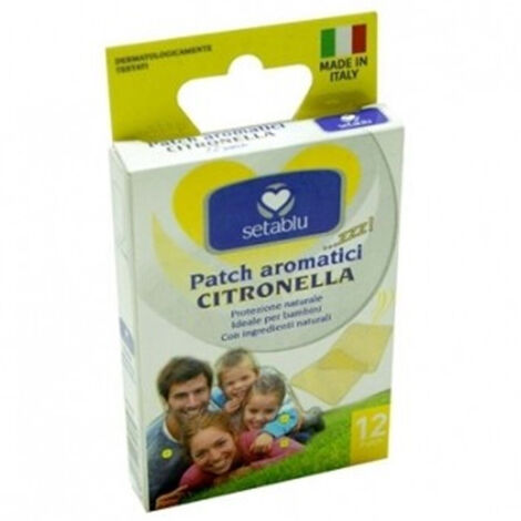 Trade Shop - Citronella-Pflaster, natürliches Abwehrmittel gegen Mücken, Insektenpflaster -