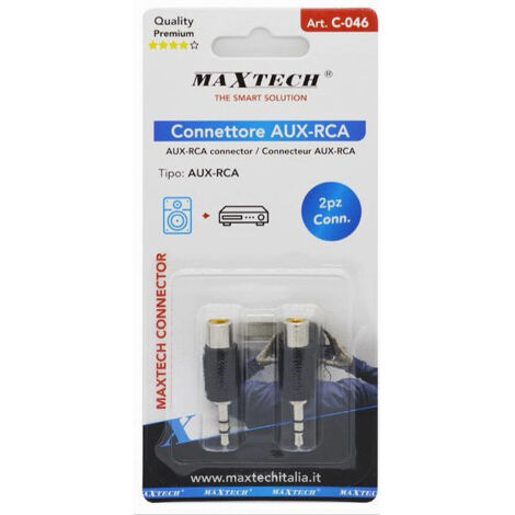 Adattatori Audio Goobay (4 Pezzi) Da Spina Din Maschio A RCA Femmina - Per Altoparlanti E Impianti Hi-Fi - 2