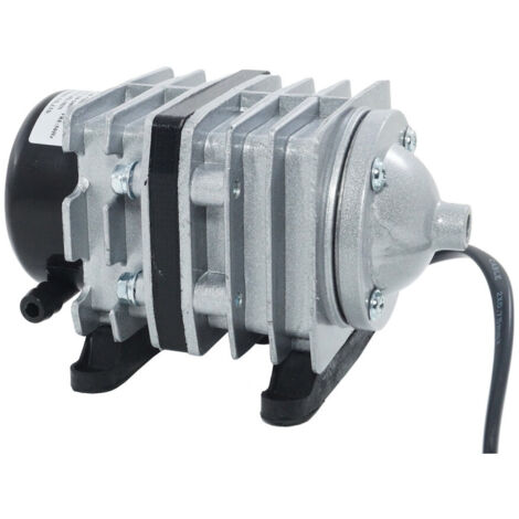 Trade Shop - ALUMINIUMBELÜFTER FÜR AQUARIUM 15L/MIN MIT UMLENKKAMMER 20W ACQ-001 - (1/3)