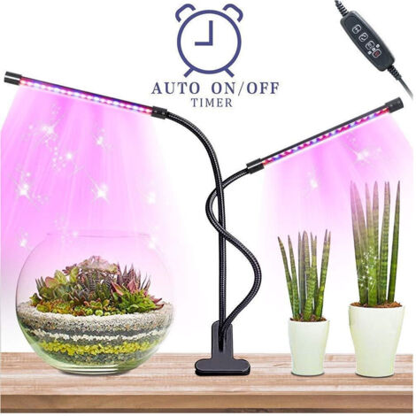 Trade Shop - LED LAMPADA 60 LED FLESSIBIBLE SERRA COLTURA IDROPONICA - (1/4)