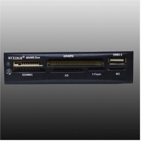 Trade Shop - MAXTECH LT-IT001 INTERNER SPEICHERKARTENLESER MS SD MMC TF MD CF USB 2.0 - (1/2)
