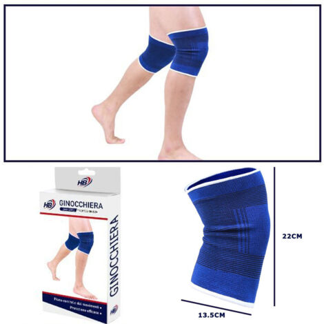 Trade Shop - PAAR KNIESCHONER HYPOALLERGENE ELASTISCHE BANDAGE WASCHBAR FITNESS SPORT GYM -