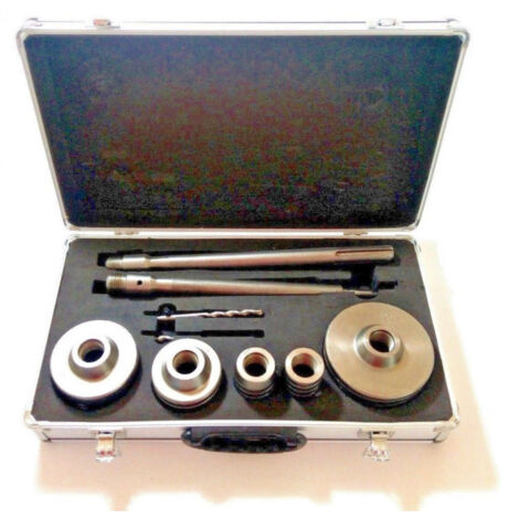 Trade Shop - 9-PIECE-WANDSCHALEN-FRÄSER 35 40 65 80 100mm BOHRER SDS PLUS MAX - (1/3)