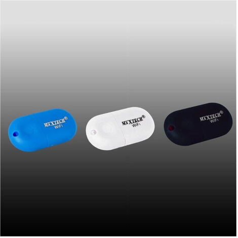 Trade Shop - MAXTECH WI-360 DRAHTLOSER INTERNET-NETZWERK-SHARING WIFI USB 2.0 STIFT-ROUTER - (1/2)