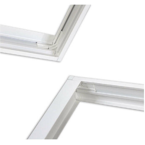 V-Tac Supporto con Clip per Montaggio Esterno Pannelli LED 60x60