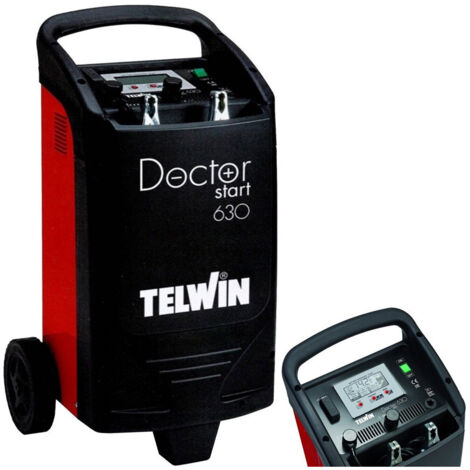 Trade Shop - TELWIN DOCTOR START 630 230V 12/24V BATTERIE-LADEGERÄT STARTER ELEKTRONISCHER TESTER - (1/5)