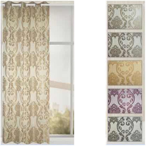 Trade Shop - CLEOFE PANNELLO SINGOLO 8 BORCHIE FINESTRA CUCINA BASTONE 140X280 CM - (1/2)