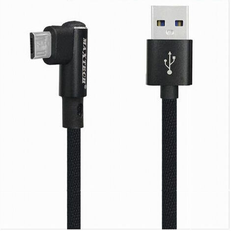CAVO MICRO USB VELOCE RICARICA RAPIDA DATI 2.1A CAVETTO 1 MT MASCHIO