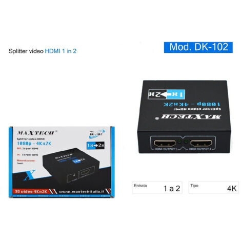 Splitter HDMI 3 Porte 4K - Hub Per Collegare Più Sorgenti A - Foto 3