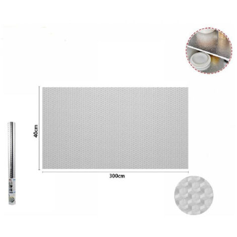Trade Shop - ALUMINIUM KLEBEROLLE 40CMX3MT FÜR MÖBEL SCHUBLADEN KÜCHE TAPETE 70501 - (1/5)