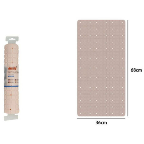 Spirella Riverstone csúszásgátló kádbetét 75 cm x 36 cm antracit