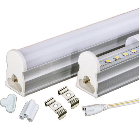 Trade Shop - TUBO T5 NEON LED 4 W W W WATT 30 CM 360 LUMEN FÜR USO INTERNAL LUCE BIANCA PLAFONIERA -