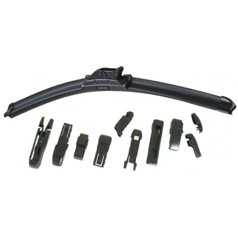 Trade Shop - Universeller Auto-Scheibenwischer, flacher Ersatz - -18" 450mm -
