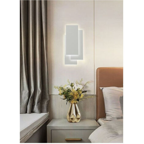 Trade Shop - APPLIQUE LED RETANGOLA 12W 650 LM TO PARETE 3 TEMPERATUREN VON LUCE CCT E41-B3C - (1/5)