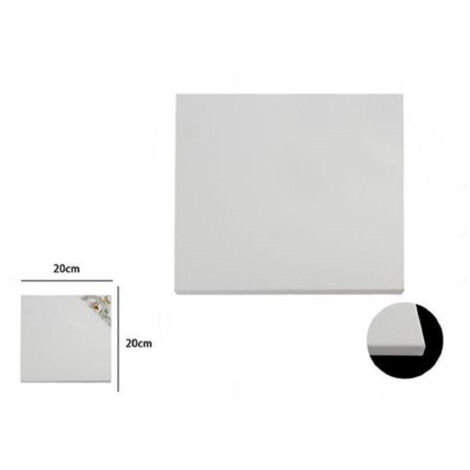 Trade Shop - TELATE FÜR BIANCO PITTURE 20X20X1.5 CM UNIVERSAL ARTISTIEN 53414A -