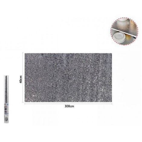 Trade Shop - ALUMINIUM KLEBEROLLE 40CMX3MT FÜR MÖBEL SCHUBLADEN KÜCHE TAPETE 70499 - (1/5)