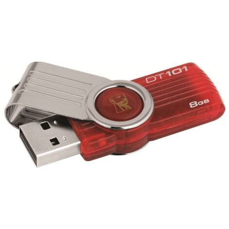 Trade Shop - PENDRIVE USB 8GB KINGSTON PENNA PEN DRIVE KEY DATA TRAVEL DT101 G2 MEMORIEN - (1/4)