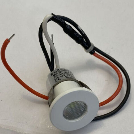 Kit 9 Faretti LED Mini IP65 Da Incasso 1W - Per Effetto Cielo Stellato, Box Doccia, Scale | Alimentatore 60W Incluso