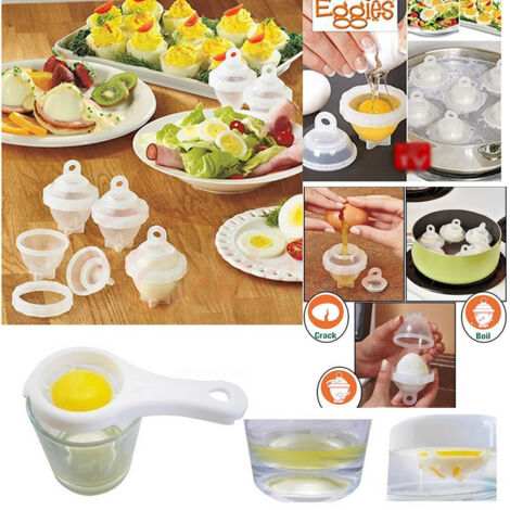 Trade Shop - SET 6 STK. KOCHEN UND KOCHEN VON HARTGEKOCHTEN EIERN BUBBLE BREAKER KOCHEN VON EIER - (1/5)
