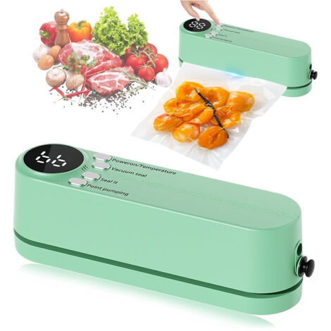 Macchina Sottovuoto Alimenti, 1200 mAh Mini Sigillatrice per sacchetti