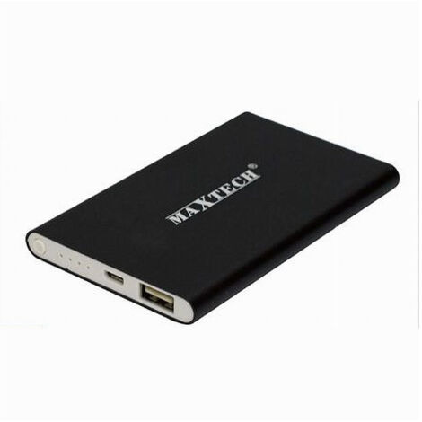 Trade Shop - POWER BANK TRAGBARES USB-LADEGERÄT 5000 MAH FÜR SMARTPHONE EXTERNER AKKU MAXTECH PA-TM011 - (1/2)