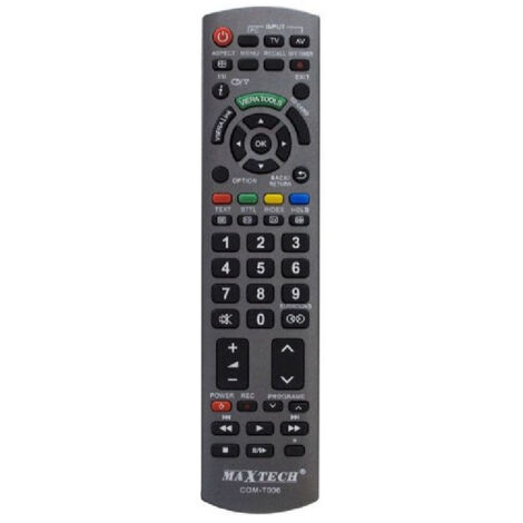 Trade Shop - Fernbedienung Kompatibel mit Panasonic Kein Programmieren MAXTech COM-T006 - (1/2)
