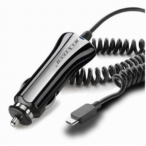 Trade Shop - USB-KARISCHE RECARISCHE CARICABATTERIEN SMARTPHONE 5PIN 5V-1500MA DA AUTO MAXTECH MA-C013 - (1/4)