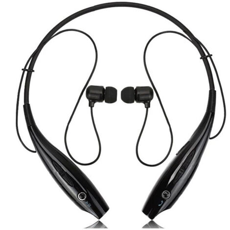 Trade Shop - KOPFHÖRER STEREO AUDIO OHRHÖRER MIKROFON BLUETOOTH SMARTPHONE SPORT FITNESS - (1/3)