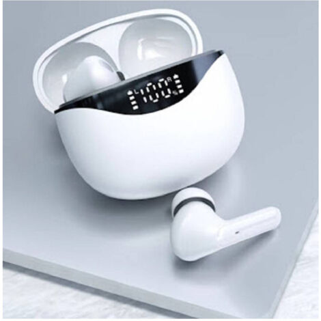 Trade Shop - DOUBLE SET CUFFIE BLUETOOTH TOUCH MIT DISPLAY BOX - (1/5)