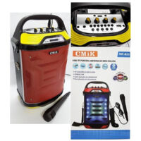 Trade Shop - HIFI-LAUTSPRECHER TRAGBAR BLUETOOTH MIT MIKROFON UND FERNBEDIENUNG MP3 USB -