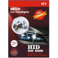 Trade Shop - Paar Glühbirnen Xenonlampen Auto Motorrad H1 6000K 35 Watt C-6305 -