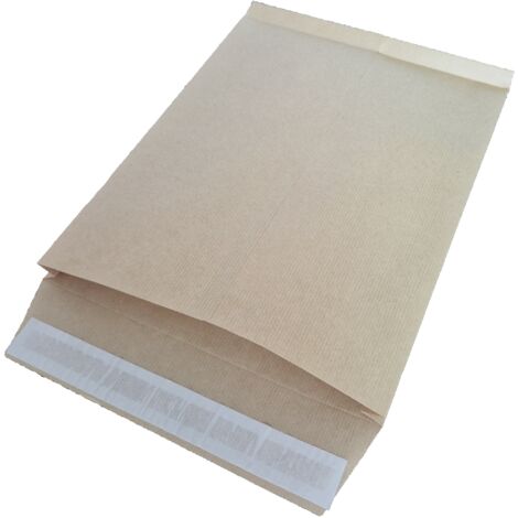 Lot de 50 Pochettes à soufflets 30 mm 24 : 260 x 330 mm Kraft 120 gr