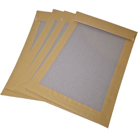 lot de 50 Pochettes DOS CARTON (enveloppes) 24 260 x 330 mm Kraft 120 gr