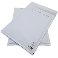 Lot de 100 Pochettes ( enveloppes ) à bulles J/9 : 290 x 445 mm en kraft BLANC