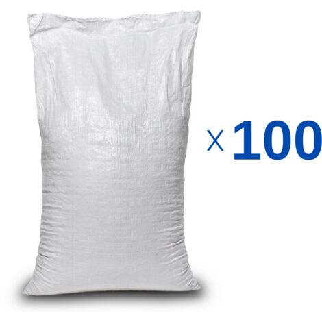 Sacs à gravats tissés - Résistance 60 kg - Lot de 100 (1/4)