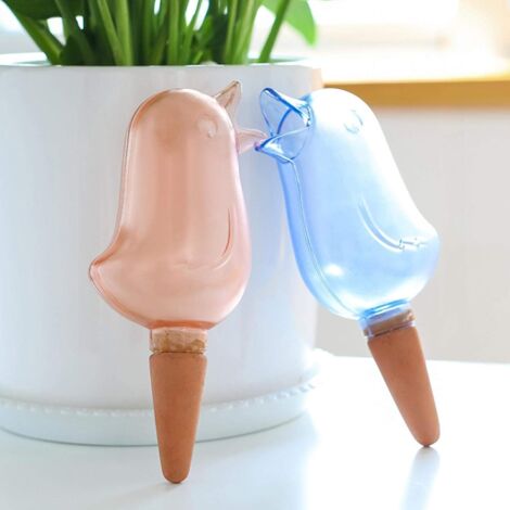 Arrosage automatiqu goutte à goutte pour jardin,forme d'oiseau science arrosage plantes automatique facile à ajouter de l'eau goutte à goutte pour jardin maison intérieur extérieur/fl-AIMOONSA