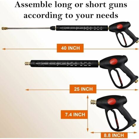 Acheter Buse De Laveuse 0 15 25 Pointe De Laveuse à Haute Pression à Jet D'eau à 40 Degrés