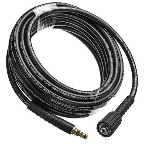 8 M Tuyau de Remplacement pour Nettoyeur Haute Pression pour K3 K4 K5 K6 K7, Nettoyeurs Haute Pression Tuyau de Nettoyage L\'eau M22 et Connexion Fiche de Type Clic (1/5)