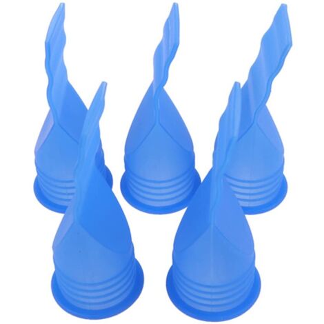 Lot de 5 bouchons anti-refoulement de drainage, filtre à sens unique, filtre d'égout, siphon de sol réglable en silicone pour salle de bain, cuisine et autres tuyaux (bleu)