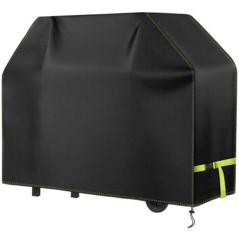 Housse Barbecue Exterieur, 420D Oxford Bache Barbecue Exterieur Protection 117 66 117cm, Anti-Vent/Solei/l'eau, Housse Plancha Convient la Plupart des Grills